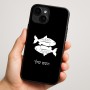 כיסוי בעיצוב אישי עם השם שלך לדגם - Apple iPhone 16 Plus בעיצוב מזלות - דגים
