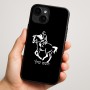 כיסוי בעיצוב אישי עם השם שלך לדגם - Apple iPhone 16 Plus בעיצוב רוכב סוסים 2