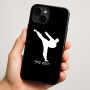 כיסוי בעיצוב אישי עם השם שלך לדגם - Apple iPhone 16 Plus בעיצוב קרטה