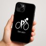 כיסוי בעיצוב אישי עם השם שלך לדגם - Apple iPhone 16 Plus בעיצוב אופניים אולימפיים