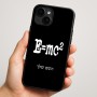 כיסוי בעיצוב אישי עם השם שלך לדגם - Apple iPhone 16 Plus בעיצוב נוסחת אלברט איינשטיין