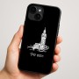 כיסוי בעיצוב אישי עם השם שלך לדגם - Apple iPhone 16 Plus בעיצוב ביג בן