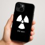 כיסוי בעיצוב אישי עם השם שלך לדגם - Apple iPhone 16 Plus בעיצוב פצצת אטום גרעינית