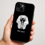 כיסוי בעיצוב אישי עם השם שלך לדגם - Apple iPhone 16 Plus בעיצוב פרעה - תות ענח' אמון מצרי