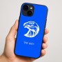 כיסוי בעיצוב אישי עם השם שלך לדגם - Apple iPhone 16 Plus בעיצוב ראש נשר