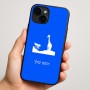 כיסוי בעיצוב אישי עם השם שלך לדגם - Apple iPhone 16 Plus בעיצוב ג'ירפה באפריקה