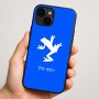כיסוי בעיצוב אישי עם השם שלך לדגם - Apple iPhone 16 Plus בעיצוב צפרדע טרופית