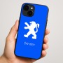 כיסוי בעיצוב אישי עם השם שלך לדגם - Apple iPhone 16 Plus בעיצוב פיג'ו