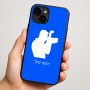 כיסוי בעיצוב אישי עם השם שלך לדגם - Apple iPhone 16 Plus בעיצוב צלם - גברים