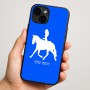 כיסוי בעיצוב אישי עם השם שלך לדגם - Apple iPhone 16 Plus בעיצוב קאוגירל - אישה