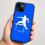 כיסוי בעיצוב אישי עם השם שלך לדגם - Apple iPhone 16 Plus בעיצוב קפיצת משוכות