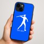 כיסוי בעיצוב אישי עם השם שלך לדגם - Apple iPhone 16 Plus בעיצוב זורק כידון