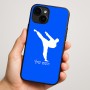 כיסוי בעיצוב אישי עם השם שלך לדגם - Apple iPhone 16 Plus בעיצוב קרטה