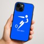 כיסוי בעיצוב אישי עם השם שלך לדגם - Apple iPhone 16 Plus בעיצוב כדורגל אולימפי