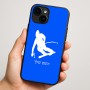 כיסוי בעיצוב אישי עם השם שלך לדגם - Apple iPhone 16 Plus בעיצוב סקי