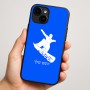 כיסוי בעיצוב אישי עם השם שלך לדגם - Apple iPhone 16 Plus בעיצוב סנובורדיסט