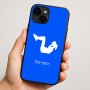 כיסוי בעיצוב אישי עם השם שלך לדגם - Apple iPhone 16 Plus בעיצוב אישה מתאמנת