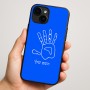 כיסוי בעיצוב אישי עם השם שלך לדגם - Apple iPhone 16 Plus בעיצוב יד
