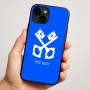 כיסוי בעיצוב אישי עם השם שלך לדגם - Apple iPhone 16 Plus בעיצוב מפתחות
