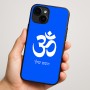 כיסוי בעיצוב אישי עם השם שלך לדגם - Apple iPhone 16 Plus בעיצוב סמל אום