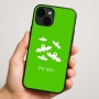 כיסוי בעיצוב אישי עם השם שלך לדגם - Apple iPhone 16 Plus בעיצוב עטלפים