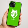 כיסוי בעיצוב אישי עם השם שלך לדגם - Apple iPhone 16 Plus בעיצוב זאב