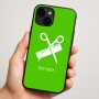 כיסוי בעיצוב אישי עם השם שלך לדגם - Apple iPhone 16 Plus בעיצוב מעצב שיער