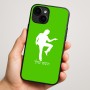 כיסוי בעיצוב אישי עם השם שלך לדגם - Apple iPhone 16 Plus בעיצוב רקדן