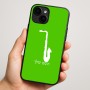 כיסוי בעיצוב אישי עם השם שלך לדגם - Apple iPhone 16 Plus בעיצוב סקסופון
