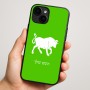 כיסוי בעיצוב אישי עם השם שלך לדגם - Apple iPhone 16 Plus בעיצוב מזלות - שור
