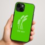 כיסוי בעיצוב אישי עם השם שלך לדגם - Apple iPhone 16 Plus בעיצוב חיטה גלית זהב
