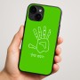 כיסוי בעיצוב אישי עם השם שלך לדגם - Apple iPhone 16 Plus בעיצוב יד