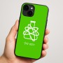 כיסוי בעיצוב אישי עם השם שלך לדגם - Apple iPhone 16 Plus בעיצוב מעבדה