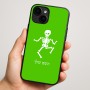 כיסוי בעיצוב אישי עם השם שלך לדגם - Apple iPhone 16 Plus בעיצוב סקלטון