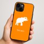 כיסוי בעיצוב אישי עם השם שלך לדגם - Apple iPhone 16 Plus בעיצוב פיל