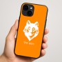 כיסוי בעיצוב אישי עם השם שלך לדגם - Apple iPhone 16 Plus בעיצוב זאב