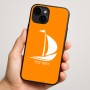 כיסוי בעיצוב אישי עם השם שלך לדגם - Apple iPhone 16 Plus בעיצוב סירה