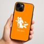 כיסוי בעיצוב אישי עם השם שלך לדגם - Apple iPhone 16 Plus בעיצוב צוללן