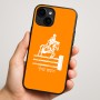כיסוי בעיצוב אישי עם השם שלך לדגם - Apple iPhone 16 Plus בעיצוב רוכב סוסים