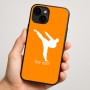 כיסוי בעיצוב אישי עם השם שלך לדגם - Apple iPhone 16 Plus בעיצוב קרטה