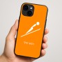 כיסוי בעיצוב אישי עם השם שלך לדגם - Apple iPhone 16 Plus בעיצוב קפיצת סקי אולימפית
