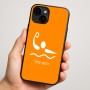 כיסוי בעיצוב אישי עם השם שלך לדגם - Apple iPhone 16 Plus בעיצוב כדור מים אולימפי