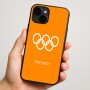 כיסוי בעיצוב אישי עם השם שלך לדגם - Apple iPhone 16 Plus בעיצוב אולימפי