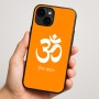 כיסוי בעיצוב אישי עם השם שלך לדגם - Apple iPhone 16 Plus בעיצוב סמל אום