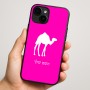 כיסוי בעיצוב אישי עם השם שלך לדגם - Apple iPhone 16 Plus בעיצוב גמל