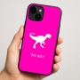 כיסוי בעיצוב אישי עם השם שלך לדגם - Apple iPhone 16 Plus בעיצוב דינוזאור