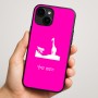 כיסוי בעיצוב אישי עם השם שלך לדגם - Apple iPhone 16 Plus בעיצוב ג'ירפה באפריקה