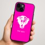 כיסוי בעיצוב אישי עם השם שלך לדגם - Apple iPhone 16 Plus בעיצוב פני פנטרה