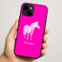 כיסוי בעיצוב אישי עם השם שלך לדגם - Apple iPhone 16 Plus בעיצוב זברה