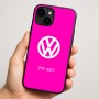 כיסוי בעיצוב אישי עם השם שלך לדגם - Apple iPhone 16 Plus בעיצוב פולקסווגן